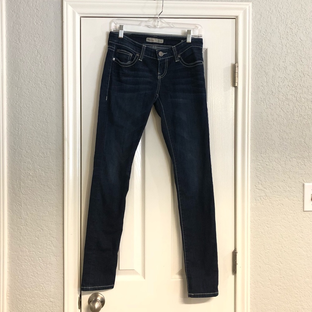 Buckle Skinny Jeans. Like new.